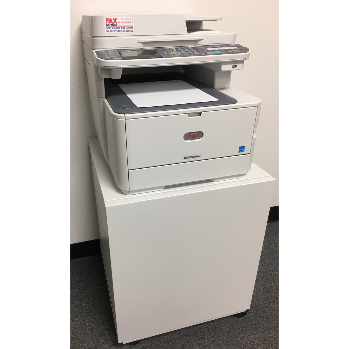 Okidata Copiers:  The Okidata MC562W MFP Copier